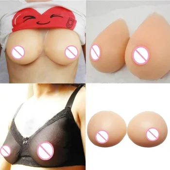 

1pair C CUP (800g) False Breast Artificial Breasts Silicone Breast Forms Fake Boobs Realistic Silicone Breast Forms