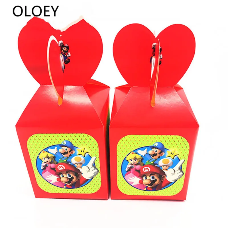 1 компл./лот Mario Bros складные pinata Mario Bros вечерние украшения для игры Забавные товары для дня рождения Супер Марио пината