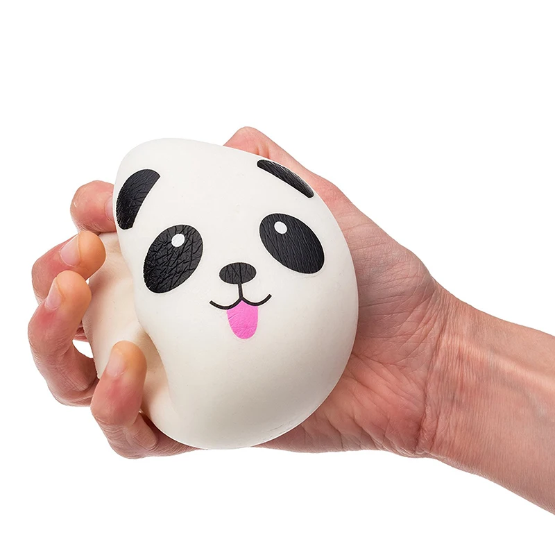 Искусственная кожа сжимающая игрушка панда снятие стресса Мягкая Милая мультяшная животная мягкая игрушка стресс для детей Забавный