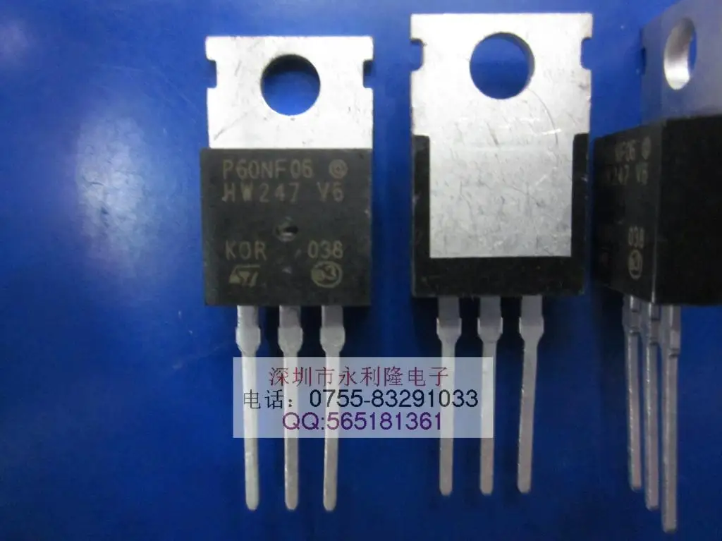 

10pcs/ P60NF06 P60N06 STP60NF06 TO-220 60A60V TO220