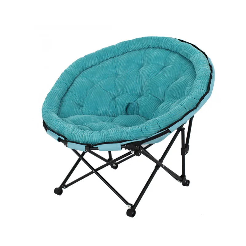  Comfortable Lazy Sofa Portable Folding Soft Singel Chair Soft Reclining Lying Leisure Chair Short P