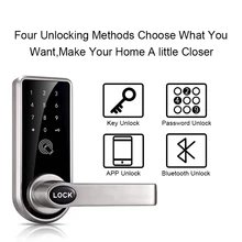 Eseye Биометрические Smart Lock двери приложения электронные Bluetooth пароль цифровой замок двери