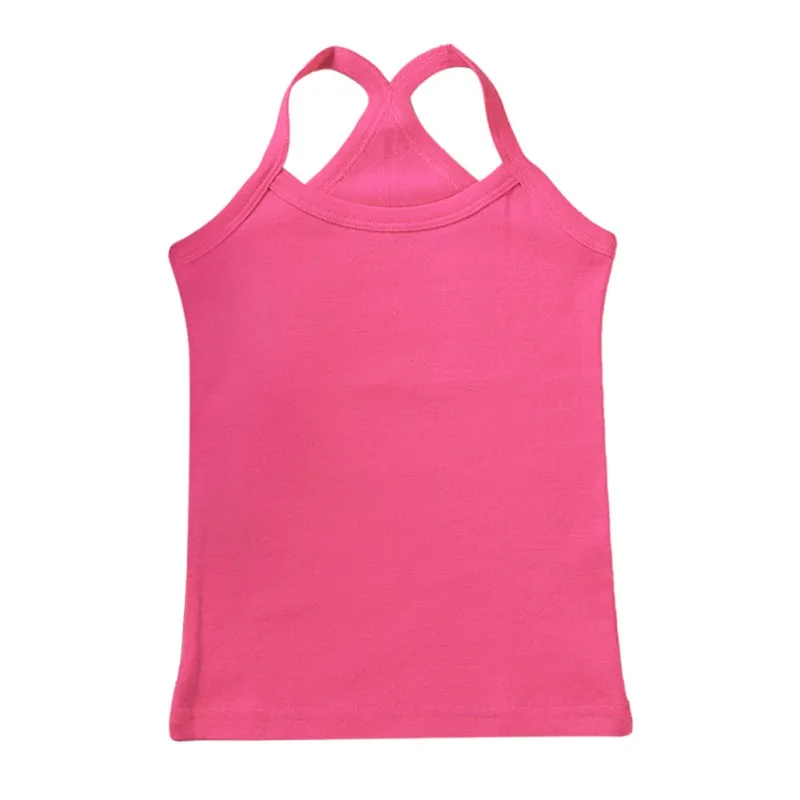 Summer Kids Girls Vest Underwear Camisoles Sleeveless Baby Girl Tanks