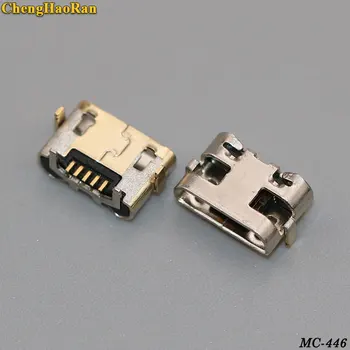 

1000pcs For Alcatel Lenovo Huawei Micro USB jack Charging Port Charger Connector socket power plug dock Replacement