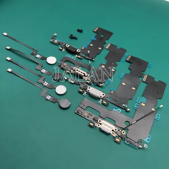

1pcs For Phone 8/8P Return Key Home Button USB Charging Port Connector Flex Cable Damaged charging port flex reapir replacement