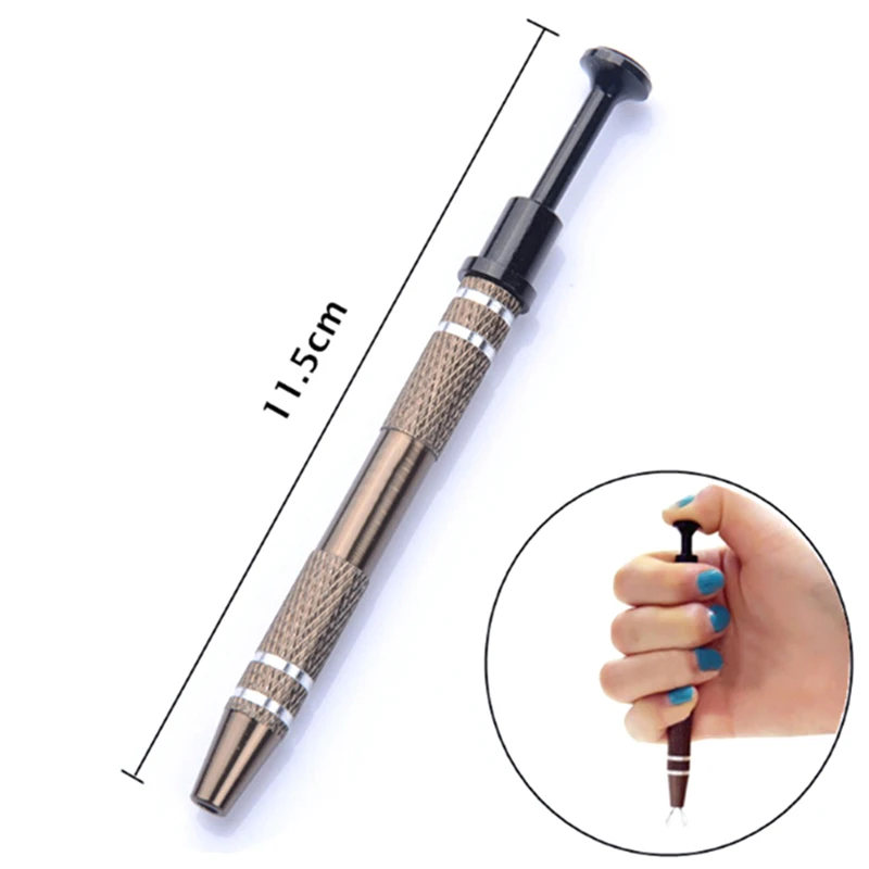 

1pc New Manicure Saver Cotton Claw Picker Clean Nail Stamping Template Clean Tool Nail Art Professional Stamp Plate Tool