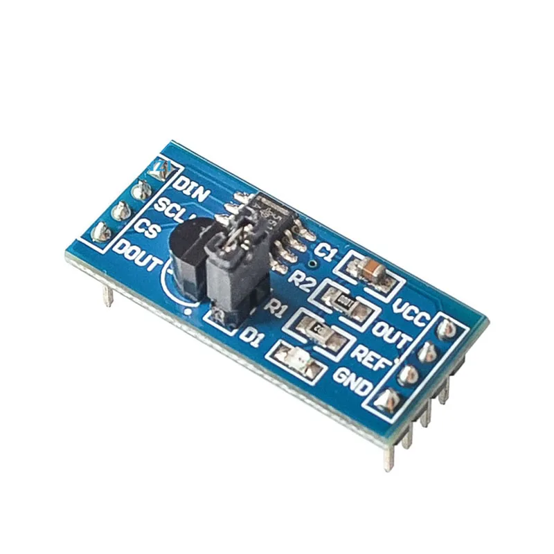 NEW 1PCS  XD-41B TLC5615 10 bit serial DAC DAC module Serial interface DAC