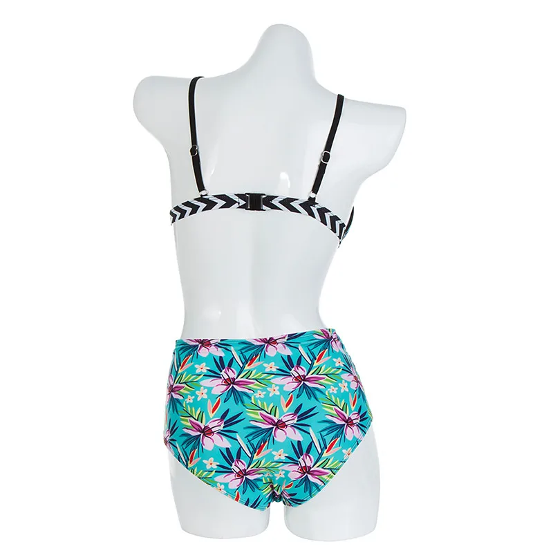 Minimalism-Le-Sexy-Halter-Top-Bikini-2017-New-Sexy-High-Waist-Print-Swimwear-Swimsuit-Push-Up (1)