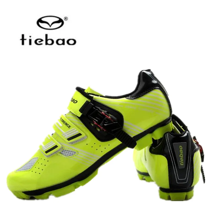 Tiebao cycling shoes sapatilha ciclismo mtb mountain bike shoes add SPD pedals cleat cycling sneakers bicycle self-locking shoes