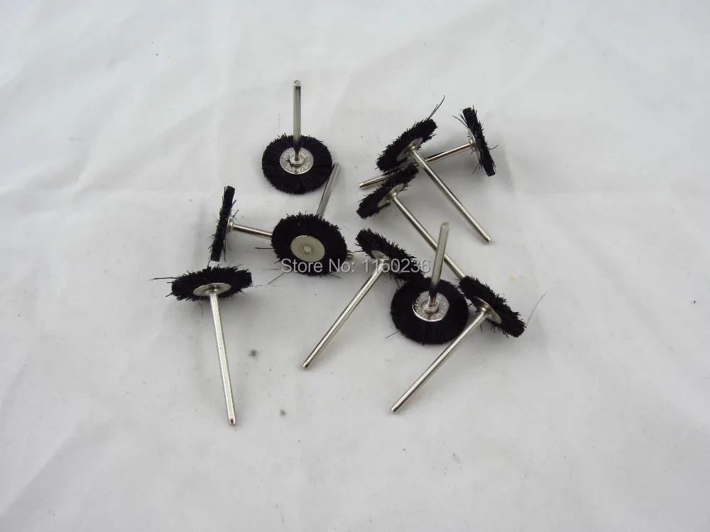 free shipping 50pcs/lot, gold mini black bristle brush,jewelry