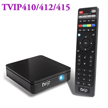 

Original mini Set Top Box TVIP 410 412 415 Linux or Android 6.0 Dual System H.265 1920x1080 quad core tvip410 TVIP412 TVIP415