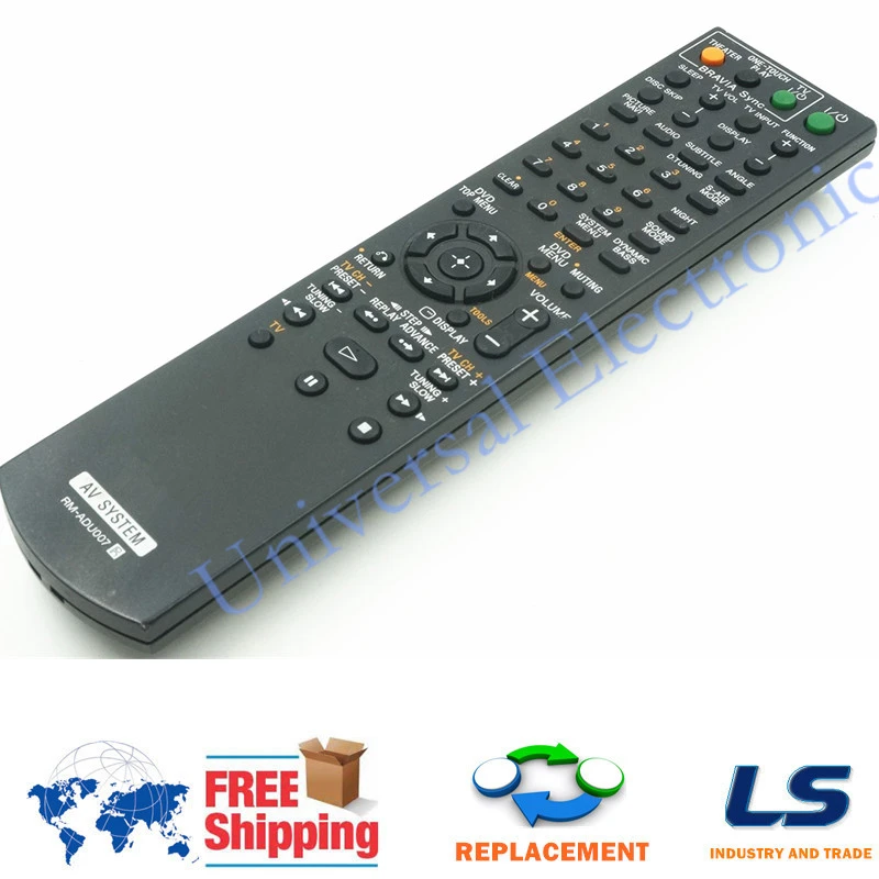 Remote Control RM ADU007 Fit For Sony DAV HDX274 DAV HDX275 DAV