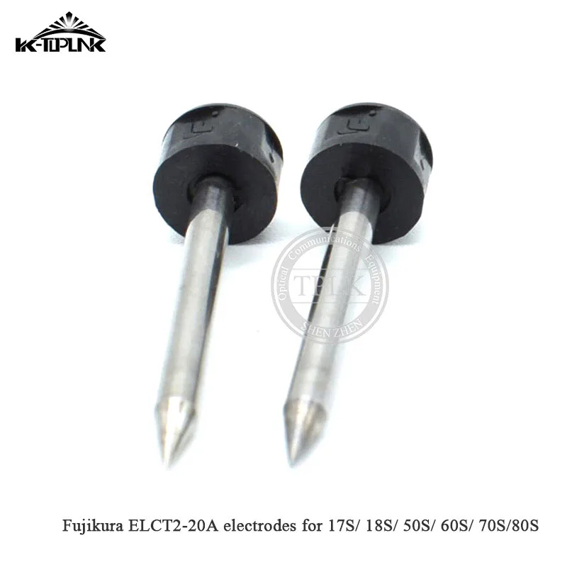 10 Pair Fujikura electrodes for FSM-80S FSM-60S 62S 50S 18S 17S FSM-70S Fiber Electrical Welding Fiber splicer Electrode ELCT2-20A