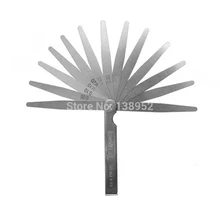 Полезные метрики измерения 0,05 до 1 мм 13 лезвие Толщина Gap Метрическая наполнитель щупа программное средство меры