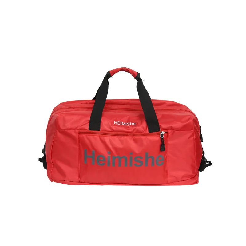 Модная мужская нейлоновая сумка-Органайзер для путешествий Большая вместительная спортивная Большая Сумка красные сумки для женщин HM-1720 - Цвет: Красный