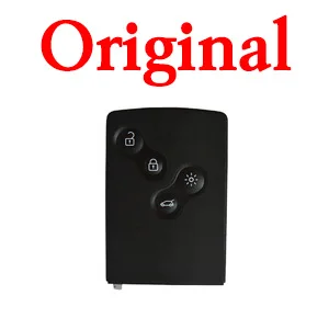

Original 4 Buttons 434 Mhz Smart Card for Renault Clio 4 - PCF7941