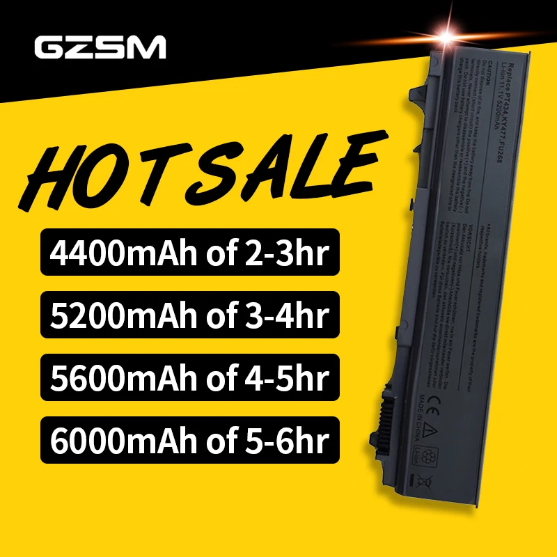 HSW Аккумулятор для ноутбука dell Latitude E6400 E6410 E6510 E6500 M4400 M4500 M6400 M6500 1M215 312-0215 312-0748 312-0749 |