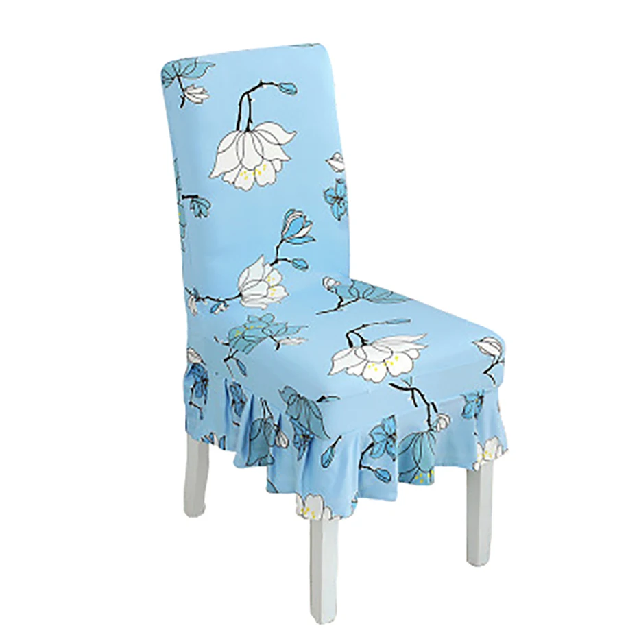 Домашний стул крышка полиэфирное волокно цельный эластичное покрытие стрейч современный стул чехол для Семья отель и ресторан