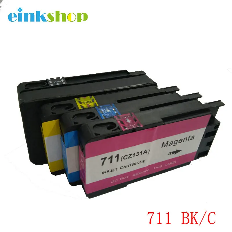 Einkshop 711 xl Совместимый картридж для hp 711XL принтера DesignJet T520 T120 T520|ink cartridge|compatible ink