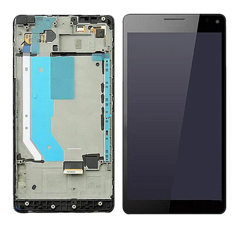 Black with frame OTMIL AMOLED 5," для microsoft Nokia Lumia 950XL ЖК-дисплей кодирующий преобразователь сенсорного экрана в сборе рамка для Lumia 950 XL RM-1116 - Цвет: Black with frame