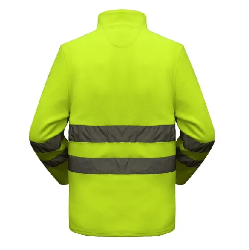 Флисовая Куртка с высокой видимостью, отражающая Полярный HI-VIZ