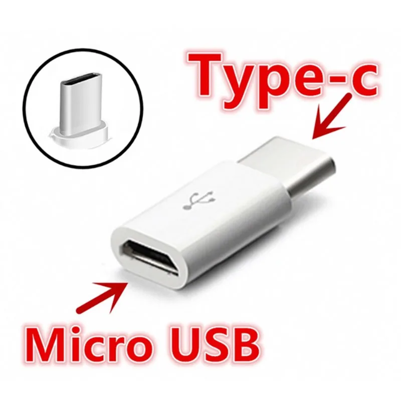 

Portable Type-C Adapter for Xiaomi Redmi Note 7 Mi9 Universal Type C Adapter for Samsung S10 Micro USB To USB C Type-C Converter