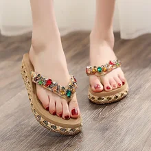 Женские цветные тапочки; красивые домашние тапочки; удобные летние Вьетнамки для девочек; женская домашняя обувь; Дизайнерская обувь для королевы