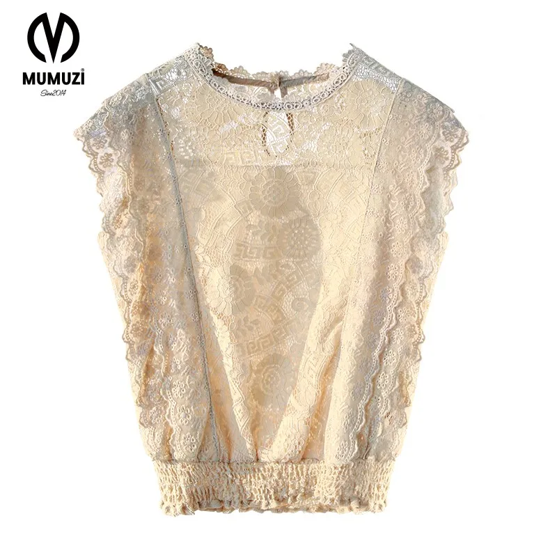 MUMUZI SEXY Keyhole Back Daisy Lace Shoulder Shell Top Summer Blouses for Women 2017 White Cap Sleeve Elegant Blouse white-cotton-lace-top : image MUMUZI SEXY Keyhole Back Daisy Lace Shoulder Shell Top Summer Blouses for Women 2017 White Cap Sleeve Elegant Blouse white-cotton-lace-top