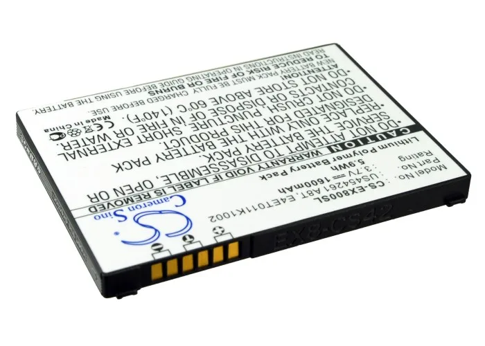 Аккумулятор Cameron Sino BT0010T002 E4ET011K1002 1600 мАч для Acer Tempo M900 glofiish M750 M800 M810 X800|1600mah battery|cameron