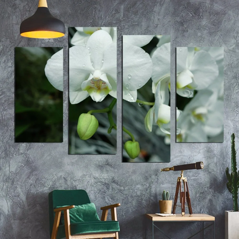 

Nordic Decoration Flower Lanscape Wall Art Canvas Poster and Print Canvas Painting Home Decorative Picture for Living Room FA581