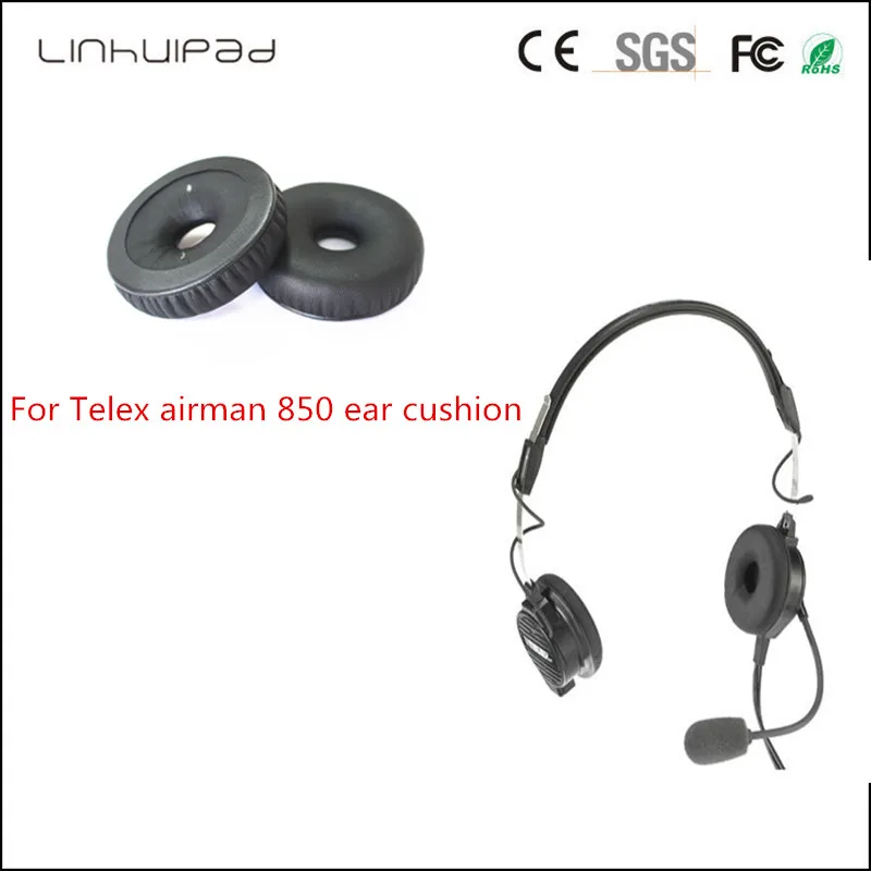 Linhuipad Compete Audio TLX80 Сменные амбушюры для Telex Airman 850 кожзам (заменяет часть 800456