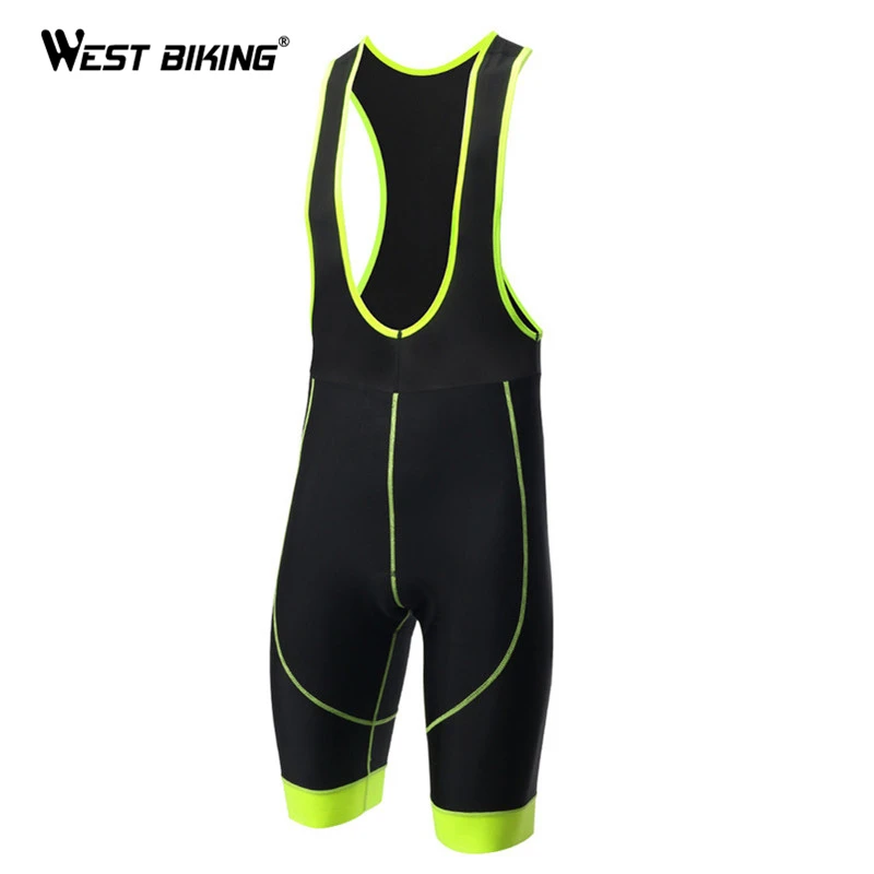 WEST BIKING 2017 Pro Racing Bike Bicycle Shorts 3D Gel Padded Comfortable Summer Sportswear Road MTB Men Cycling Bib | Спорт и