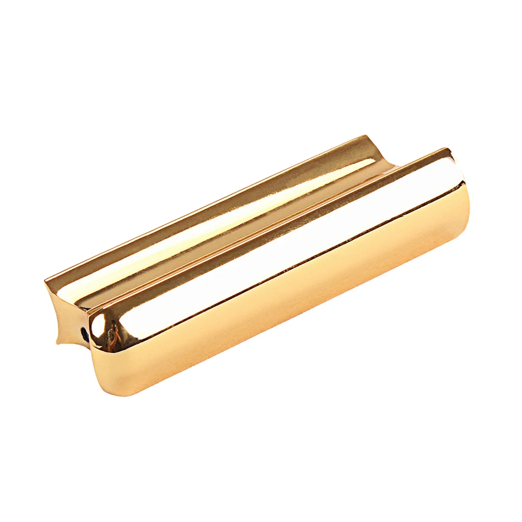Golden Stainless Steel Lap Slide Tone Bar Stick for Guitar Pro Players Hawaii Acoustic Electric Guitar
