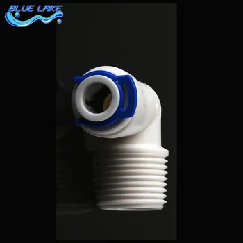 

4068Water purifier water L shape Threaded joints/ connector,1/2" External thread to 3/8" pipe,Water purifier accessories