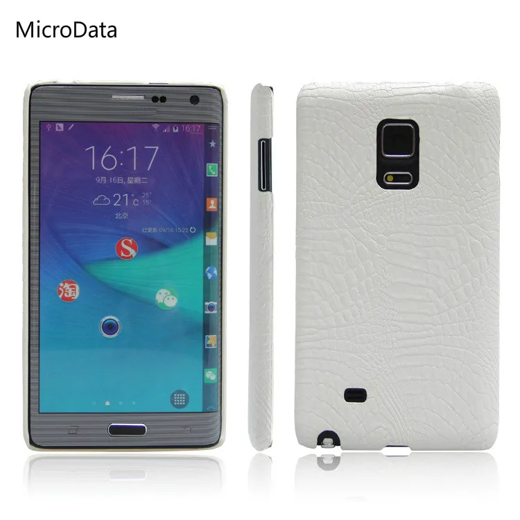 

MicroData For Samsung Galaxy Note Edge Luxury Crocodile Pattern Case On N915 N9150 N915F Hard PU Leather Phone Case