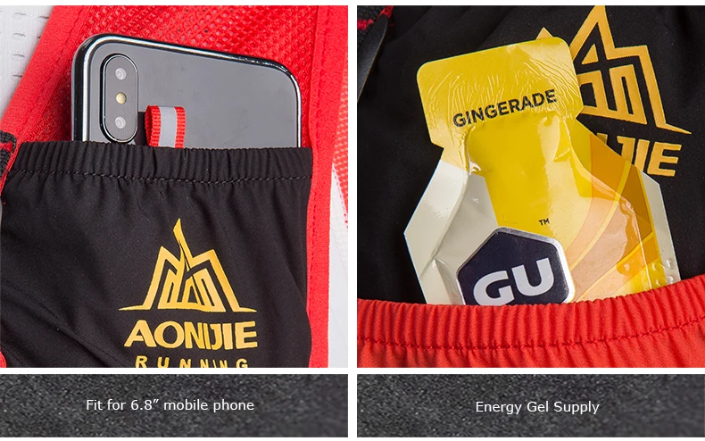 Aonijie 5l pacote de hidratação mochila saco