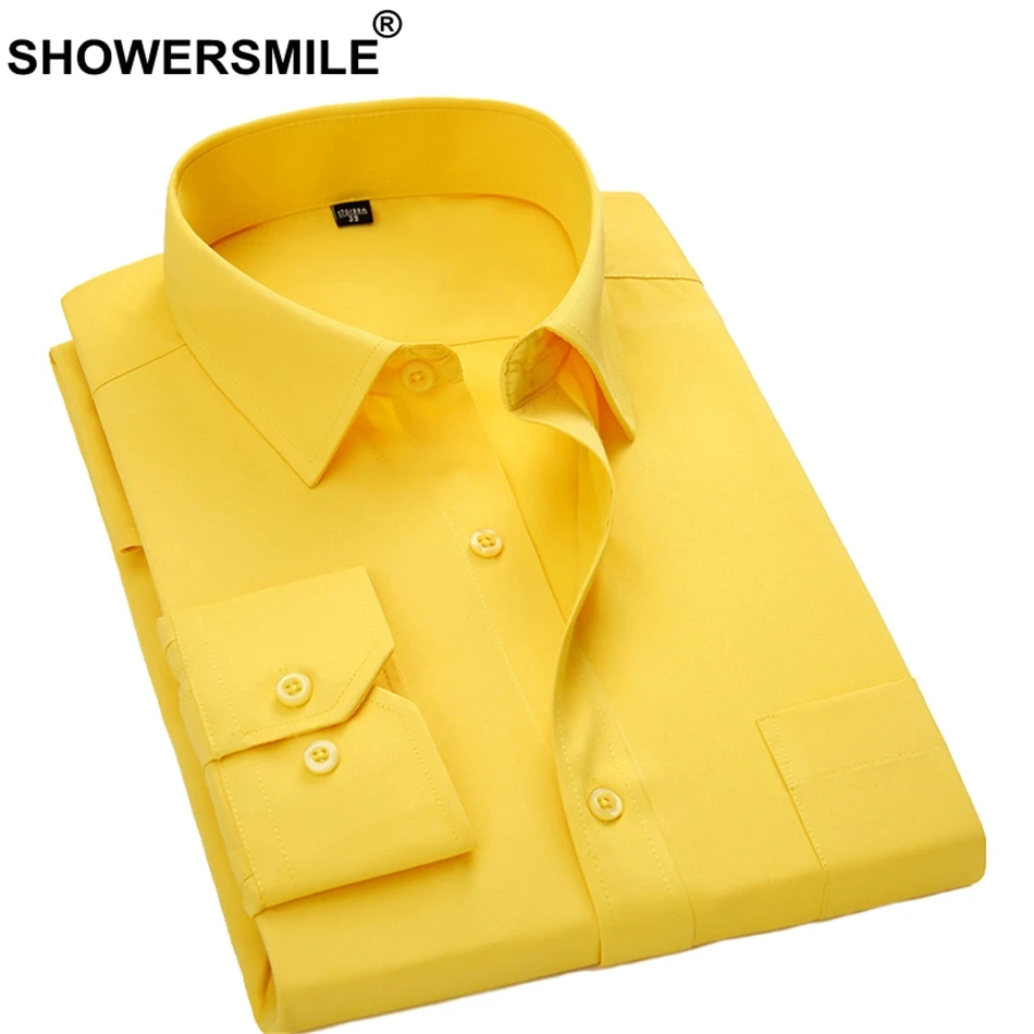 long yellow shirt dress