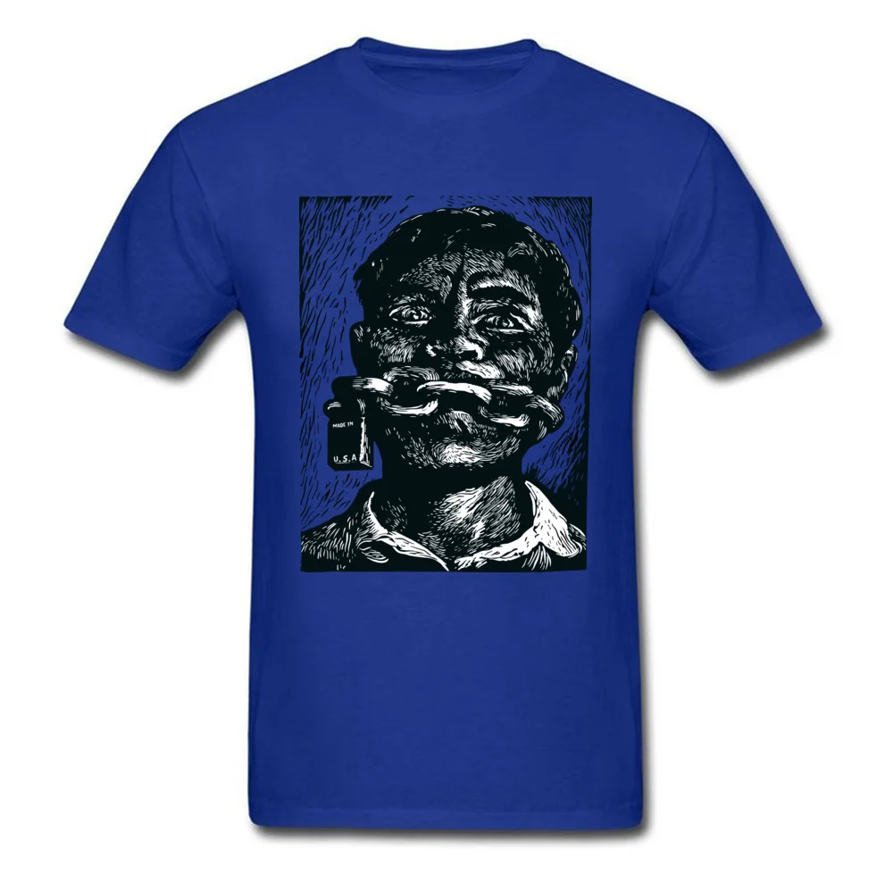 Tops Shirts Made in USA ostern Day Designer Funny Short Sleeve All Cotton Crewneck Men's T-Shirt Funny Tee-Shirt Made in USA blue