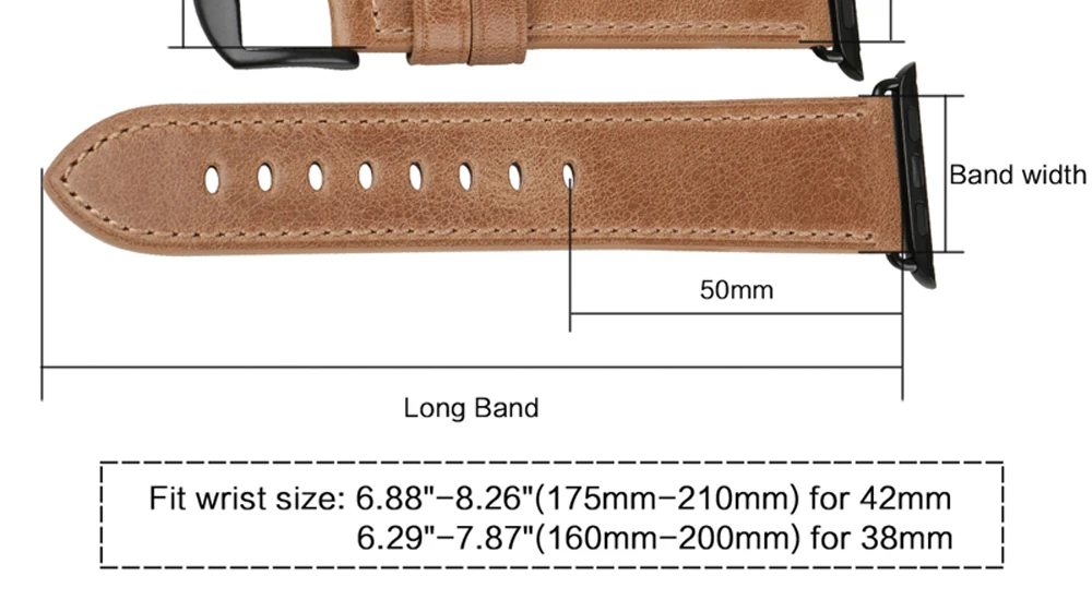 Кожаный ремешок MAIKES из натуральной кожи для Apple Watch, 44 мм, 42 мм, 40 мм, 38 мм, серия 4, 3, 2, 1, iwatch, ремешок для Apple Watch