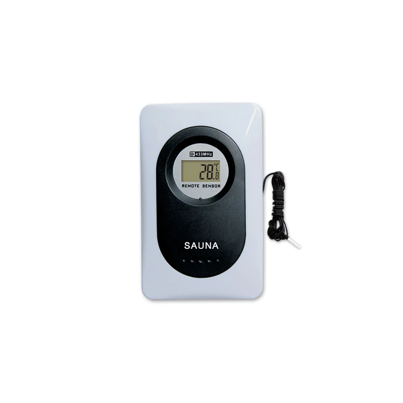 

DYKIE Digital display Temperature Wireless Sauna Sensor With Metal probe Temperature measurement Line length 1.5 meters