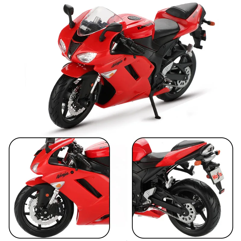 Maisto 1:12 Игрушечная модель мотоцикла H2R 1199 Panigale GSXR 750 YZF R1 CBR 600RR гоночный мотоцикл коллекция детских игрушек