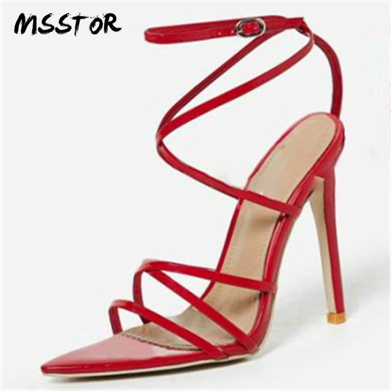 MSSTOR Cross-tied Stiletto Yellow Shoes Women High Heels Fashion Buckle Strap Sexy Women Sandals Peep Toe Summer Shoes 10.5CM MSSTOR Cross-tied Stiletto Yellow Shoes Women High Heels Fashion Buckle Strap Sexy Women Sandals Peep Toe Summer Shoes 10.5CM