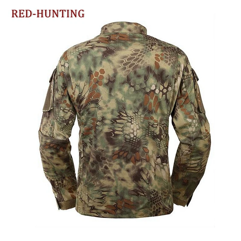 Высокое качество Python стиль камуфляжная форма тактическая военная боевой