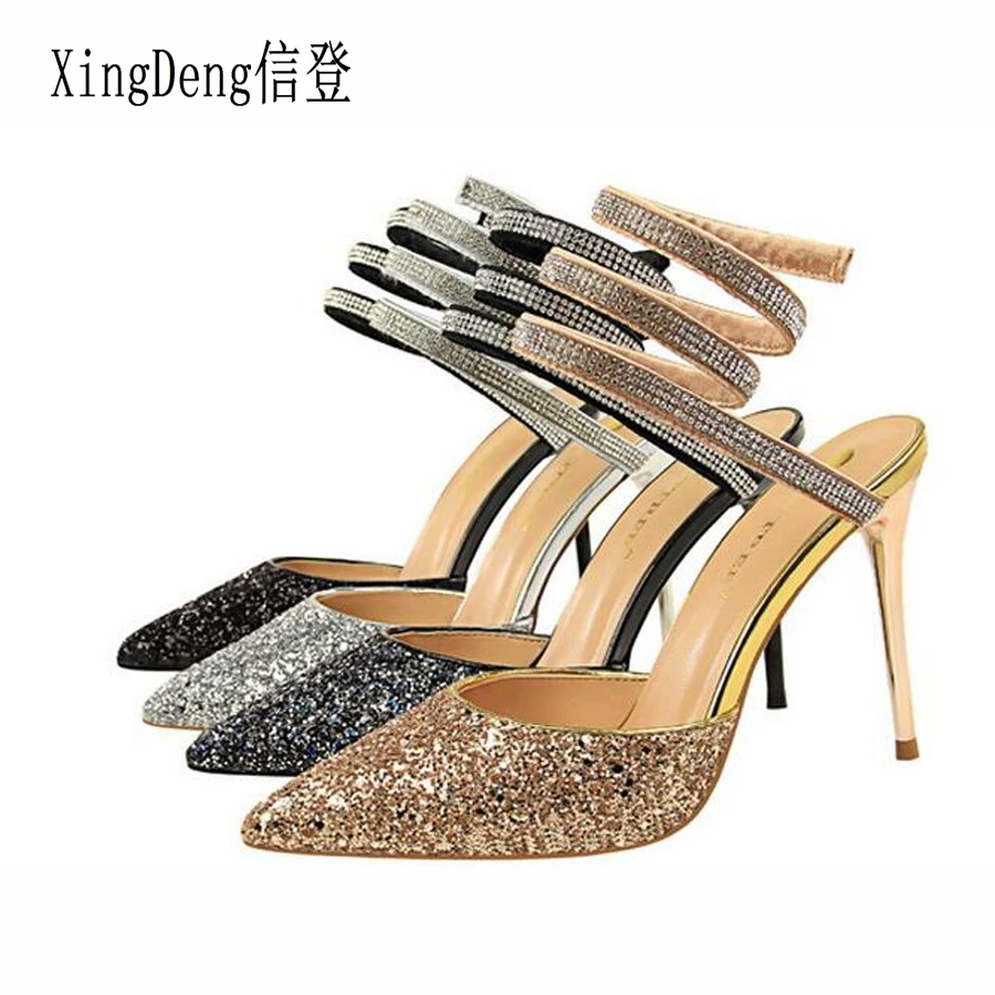 bandage lace up heels