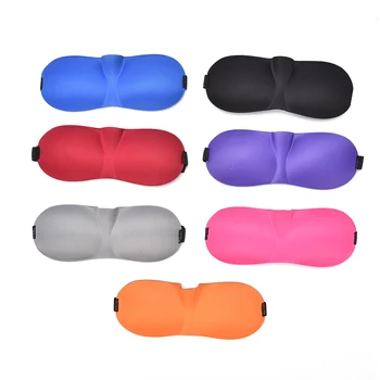 

1PC Fashion 3D Eye Mask Night Relax Sleep Soft Padded Shade Cover Sleeping Blindfold Travel Outdoor