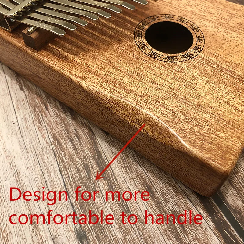 17 مفتاح الاصبع كاليمبا Mbira Sanza الإبهام البيانو جيب حجم دعم حقيبة لوحة المفاتيح الماريمبا الخشب الموسيقية أداة جديد كاليمبا
