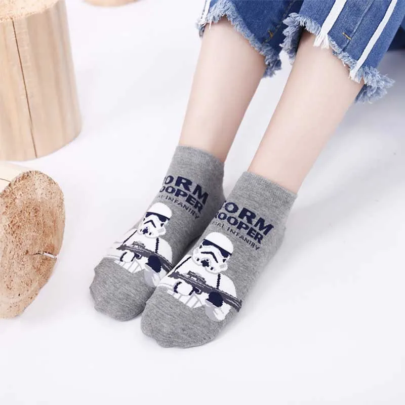 2019 новый высокого качества в стиле Harajuku Star Wars мужчин женские хлопковые носки