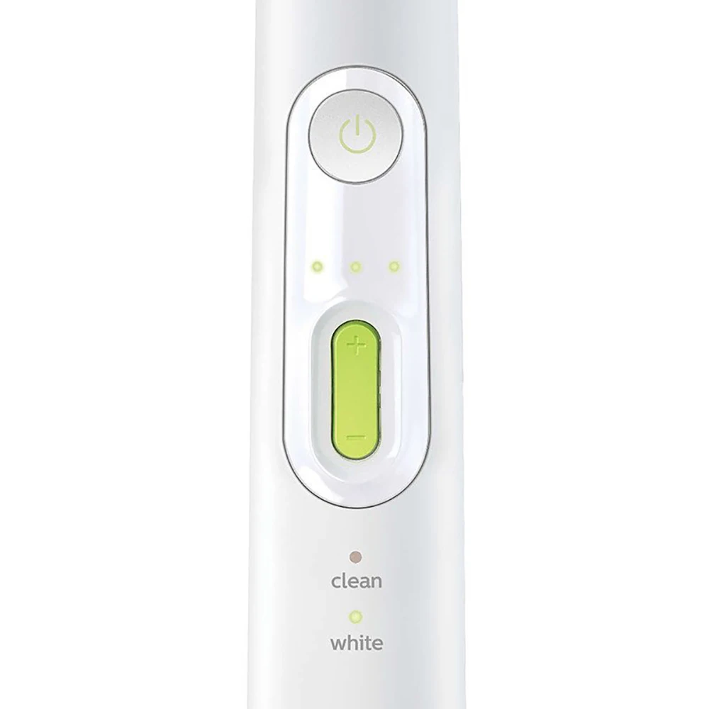 Philips Sonicare HealthyWhite взрослая звуковая электрическая зубная щетка перезаряжаемая HX8962/05 два умных режима с 2 головкой щетки 100-220 В