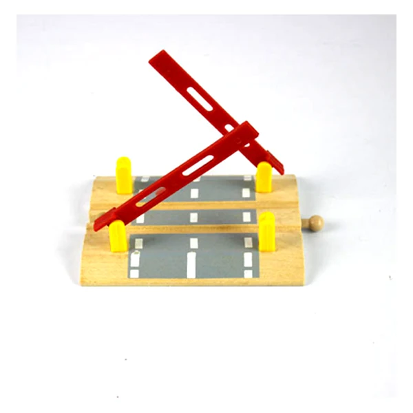 

D551 \wooden Tmas rail train toy accessories sell like hot cakes The parallel bars crossing Educational Boy/ Kids Toy