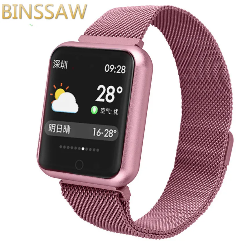 Смарт часы P68 группа IP68 водонепроницаемый smartwatch динамический сердечного ритма